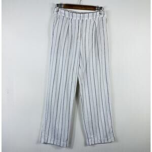 Old Navy Pants Women's Medium Linen Blend Extra High-Waisted Wide Leg Taylor